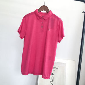 Japanese and Korean Single Summer Mens and Womens Lightweight Quick-Drying Breathable Short Sleeves Polo Shirt Golf Lapel Sports T-Shirt