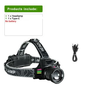 85000000LM High Power LED Headlight 3500M Super Bright Head Flashlight 18650 LED Head Lantern For Working Head torch Dual Light