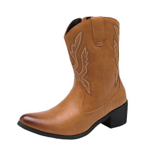 NUDANLAI | Cowboy Style Mens High Top Work Boots