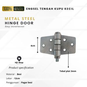 (1 set) Engsel Henderson Kupu Kecil | Roda Atas | Engsel Tengah | Engsel Bawah kuning