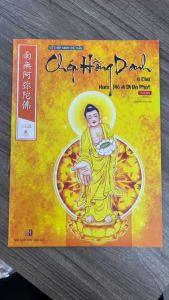 Vở chép 6 chữ Hồng Danh Nam Mô A Di Đà Phật chữ Hán IN MỜ - chepkinh.vn Học Tiếng Trung Chép Hồng Danh Phật Tích Phước