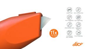 Slice 10416/10417 Precision Cutter Ceramic Blade Safety Cap