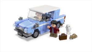 LEGO | LEGO Harry Potter Flying Ford Anglia Buildable Car Toy with 2 Minifigures Fantasy Playset Car for Kids Ages 7 and Up 76424