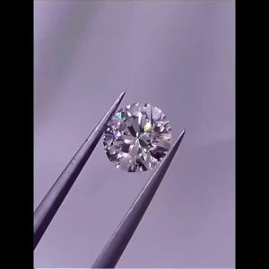10 Chiếc Đá Moissanite Tròn Được Tạo Ra Trong Phòng Thí Nghiệm Bộ 3/5/6.5MM VVS1 Cắt Đá Quý Rời Vượt Qua Bài Kiểm Tra Kim Cương Chất Lượng Tuyệt Vời Để Làm Đồ Trang Sức
