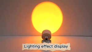 CHENBEN Led Sunset Spotlight Ceiling Lights Foldable Downlight Surface Mounted Pin Light For Indoor Lighting Festival Gift Living Room Atmosphere Lamp