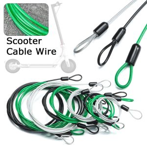 NAMSHEVA 0.5/1/2Meters MTB Bike Rope Security Safety Rope Bicycle Lock Wire Cycling Strong Wire Road Bike Lock Steel Cable Lock