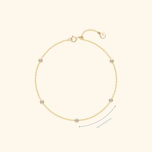 Helas | Cultivated Diamond Gold Bracelet