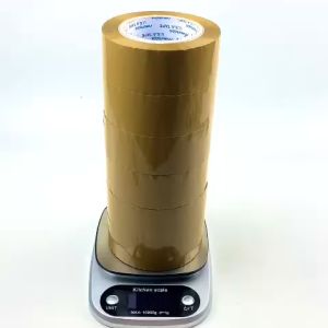 Băng keo đục 200yard nặng 2kg rộng 4.7cm lõi giấy 5mm - Út Lớn