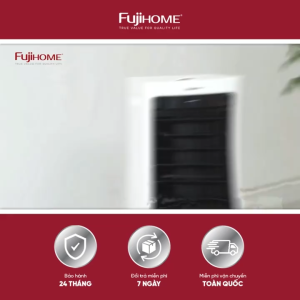 Quạt hơi nước làm mát không khí bình 14 Lít FUJIHOME AC-14 máy làm điều hoà không khí cảm ứng 3 tốc độ tiết kiệm điện