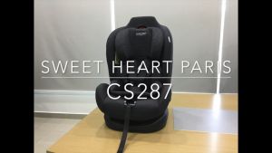 [MYCRS RM150 OFF Incentive Subsidy] Sweet Heart Paris CS287 Group 012 Baby Car Seat Booster Assurance with One-Hand Adjustable Headrest Reclining Function 5 Point Harness Side Impact Protection JPJ Approved MIROS and ECE R44/04 Certified