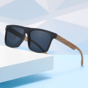 2025 New Retro Anti-UV Bamboo Sunglasses Mens Trend Sunglasses Fashion Sunshade Sunglasses 3052