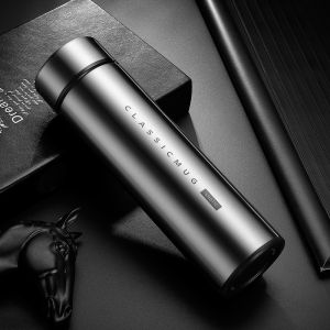 High-End Insulated Stainless Steel Tea Brewing Cup for Men And Women Customizable Logo Engraving Gift Box Water Cup