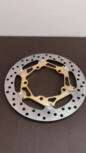 [Giá hủy diệt] Đĩa trước Ex150/155 đĩa 267mm lắp mâm Zin 5 lỗ NÚT INOX SIÊU SÁNG LONG LANH LẤP LÁNH