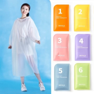 Raincoat Portable Thickened Waterproof Men and Women Raincoats Disposable Raincoat Travel Raincoat