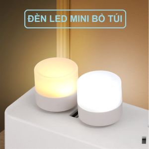 Đèn LED Đọc Sách Mini Bỏ Túi 5V 1W Cổng Sạc USB Tiện Dụng