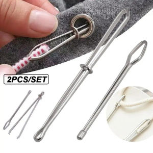 2 cái/bộ quần dây đàn hồi hướng dẫn Clip quần eo Băng cao su hướng dẫn bền nhà nhíp túi dụng cụ dây may và luồng thiết bị