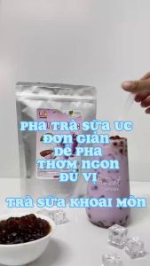 Trà Sữa Đường Đen Trà Sữa UC Đậm Vị Thơm Ngon Nước Uống Giải Khát Dễ Pha Đủ Vị (1 gói 500gr)