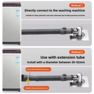 NIANXU | Extended Flexible Drain Hose for Washing Machine