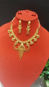 Kalung Set Anting India Terbaru simpel mewah dan elegan AAKD947