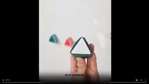 UNIK Towel Hook Hanger Silikon Gantungan Handuk Lap Segitiga Tempel