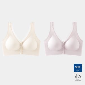 DIEANFEN | Seamless Front-clasp Light Bra with Visual Slimming