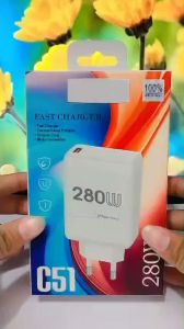 Batok Adapter 280W SUPERDART For RLME C51 Batok Kepala Casan Hp Support Fast Charging