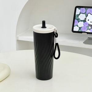 Insulated Tumbler Straw Included Aesthetic Minimalist