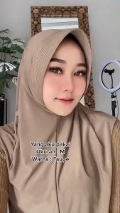 Kerudung Khimar Instan & Hijab Sporty Olahraga