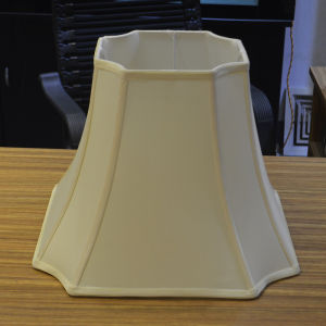 Chinese Style Square Fabric Lampshade Shell Creative Personalized Small Table Lamp Floor Lamp Simple Bedroom Bedside Cover