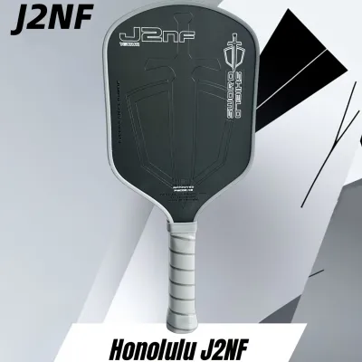 Sword and Shield Pickleball Paddle original carbon fiber construction enhances spin and control for an aggressive playing style