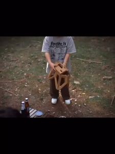 Foldable Stool Folding Portable Chair Plastic stool garden chair Portable equipment Military Style Outdoor Camping chair