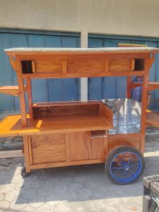 gerobak pecel lele roda 3