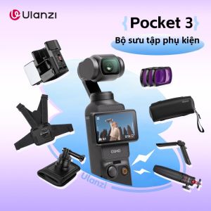 Ulanzi | Bộ Phụ Kiện DJI: Chân Đế Giá Đỡ Từ Tính Khung Mở Rộng Bao Bảo Vệ Kẹp Ba Lô Cốc Hút Ô Tô Túi Lưu Trữ Bộ Lọc 3/4 Bộ