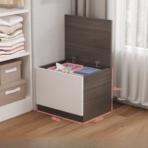 Tatami Seating Long Narrow Storage Windowledge Cabinet Built-In Bedroom Furniture Durable Particleboard Organizational Solution