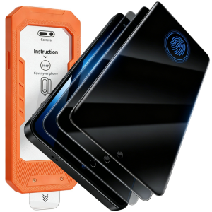 Bộ 3 Miếng Dán Bảo Vệ Màn Hình Kính Cường Lực Chống Gián Điệp Cho Samsung Galaxy S26 S25 S24 Ultra Plus Edge - Chống Vân Tay 9H Không Bám Bụi