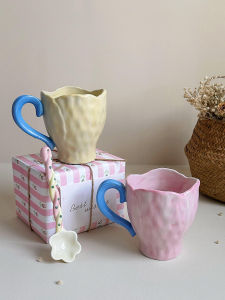 Tách Sứ Nghệ Thuật Tulip Handmade Giá Trị Thẩm Mỹ Cao Quà Tặng Sinh Nhật