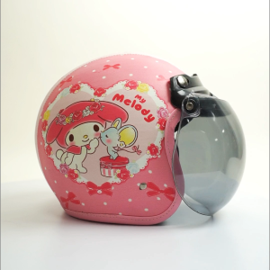 Helm Bogo Anak Motif Kartun Lucu Usia 2-7 Tahun Cewe Cowo Pelindung Kepala