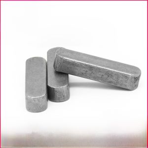 Standard Key Strip GB1096A Flat Key Pin Double round Head Key Strip Horizontal Pin Full Carbon Steel Q235 Unprocessed Color