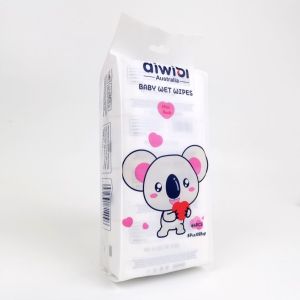 AIWIBI Premium Minipack Baby Wet Wipes 64 Sheets (8 small packs) Natural Green Tea Tisu Tissue Basah Bayi