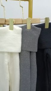 Áo Len Trễ Vai Nữ Áo Hở Vai Dài Tay Chất Len Dày Dặn Co giãn Cao Cấp Thu Đông YOLUMI