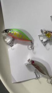 1 Cái 50mm 4g Pesca Jerkbait Dụ Chìm Minnow Mồi Nhân Tạo Wobbler Cho Đại Dương Sông Hồ Bãi Biển Câu Cá