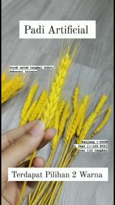 ECER 10TANGKAI Padi Kering Artificial - Padi Kerajinan Tangan A001