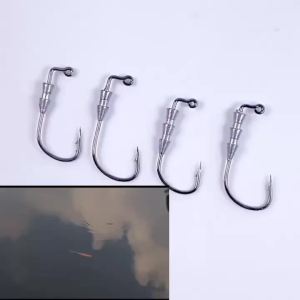 Lưỡi Câu Cá Thép Carbon Cao Cấp Mrlurion 0.6g 1g # 1/0 # Đầu Câu Jig Có Gai 2/0 Dành Cho Cá Bass Cá Hồi Phụ Kiện Câu Cá Hồ