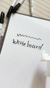 12Pcs Large Capacity Erasable Whiteboard Markers Water-Based Ink Black Dry Erase Pens for Office School Teaching Supplies