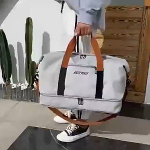 VIVIBAGS#2833 Functional travel luggage bag for male/female use for outdoor activities & short trip travelwaterproof large storage for cloths