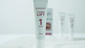 ICONSIGN 10ml Bộ Dụng Cụ Uốn Mi Và Nâng Chân Mày Kèm Bộ Ống Lotion 8-12 Phút