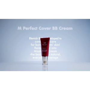 MISSHA Perfect Cover BB Cream with Adenosine & Niacinamide Evens Conceals BB Cream For All Skin Types SPF42+ Shades NO.21 & NO.23 50ml