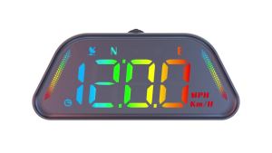RYSJM | G23 GPS Speed Display HUD Car Auto Digital Head Up Display Speedometer Accessories Projector Car Electronics Compass Gauge HUD