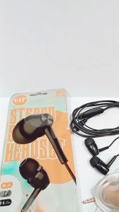 Handsfree + Mic VIP M-35 Stereo Earphone Headset Extra Bass