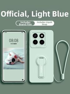 GGUU | Shatterproof Slim Liquid Silicone Phone Case With Stand